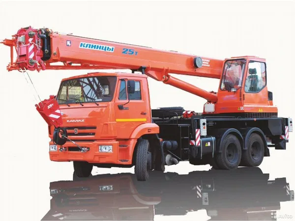 Автокран Клинцы КС-55713-1К-1 на шасси КамАЗ