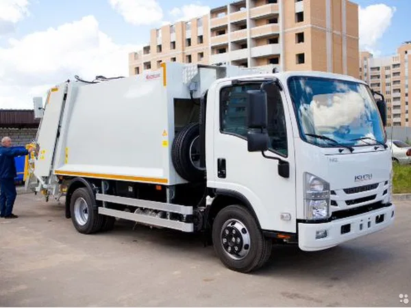 Мусоровоз Katmerciler KAT-8S на шасси Isuzu NQR90