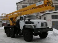 Автовышка УРАЛ 4320 с АГП ВС-22.05