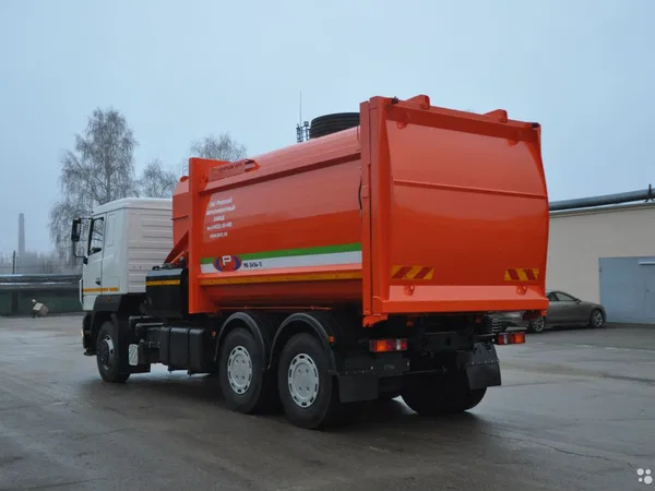 Мусоровоз РАРЗ МК-3554-10 на шасси МАЗ 6312С3-527-010