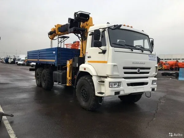 Бортовой грузовик с КМУ КамАЗ 43118