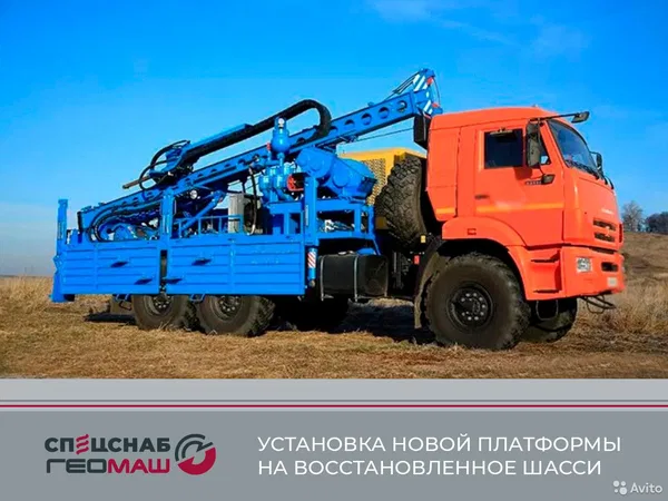 Мобильная буровая установка Геомаш УГБ-587 со статическим зондированием