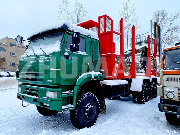 Сортиментовоз КамАЗ 6522