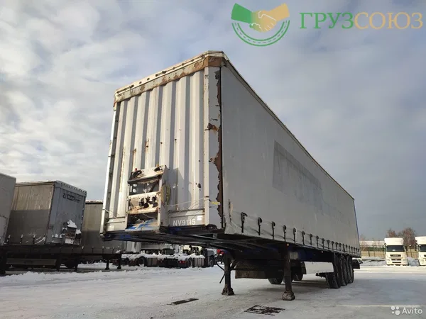Тентованный полуприцеп Krone SD