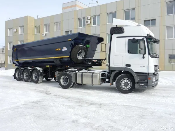 Самосвальный полуприцеп AMKAR (АвтоМастер) 9576