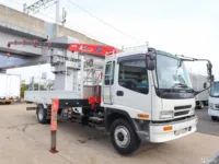 Бортовой грузовик с КМУ ISUZU Forward (F-Series)