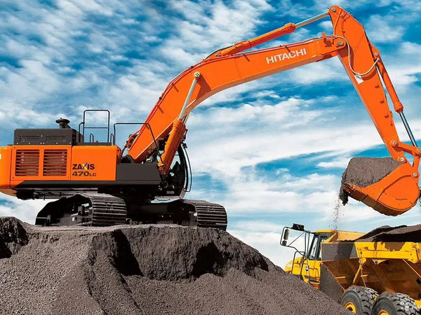 Гусеничный экскаватор Hitachi ZX470LC-5G