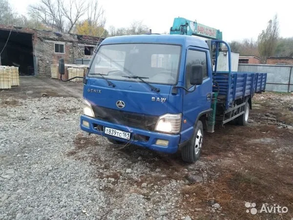 Бортовой грузовик с КМУ BAW Fenix