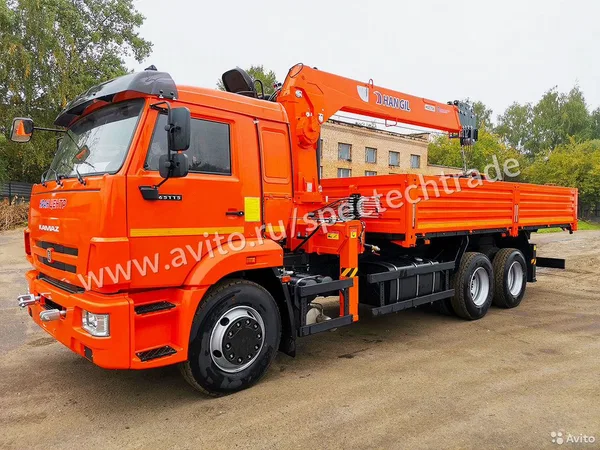 Бортовой грузовик с КМУ КамАЗ 65115-3094-48