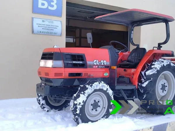 Мини-трактор Kubota GL-29 с фрезой 170 см