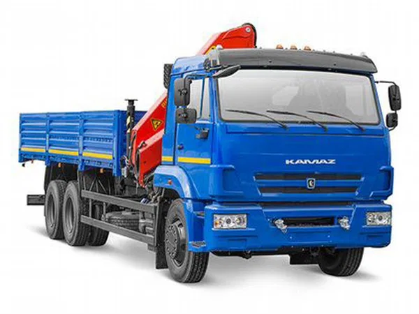 Бортовой грузовик с КМУ КамАЗ 65117-3010-48