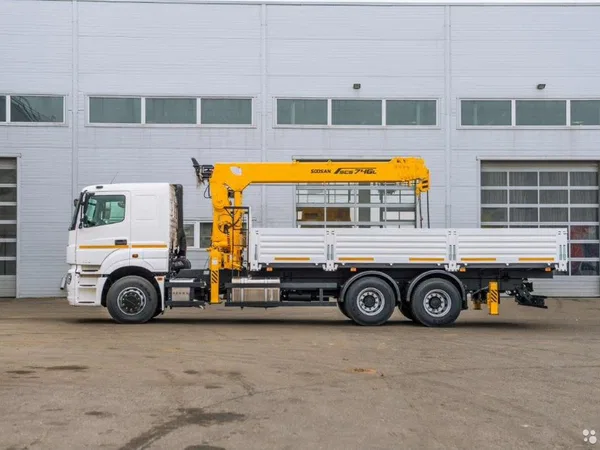 Бортовой грузовик с КМУ КамАЗ 65207-1002-87