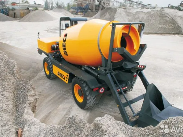 Самоходный бетоносмеситель Dieci F7000