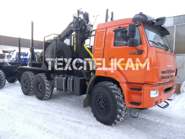 Сортиментовоз КамАЗ 43118 с КМУ
