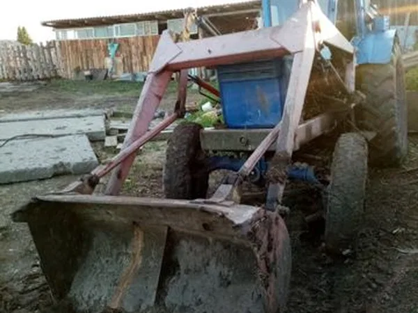 Трактор ЛТЗ Т-40 с куном