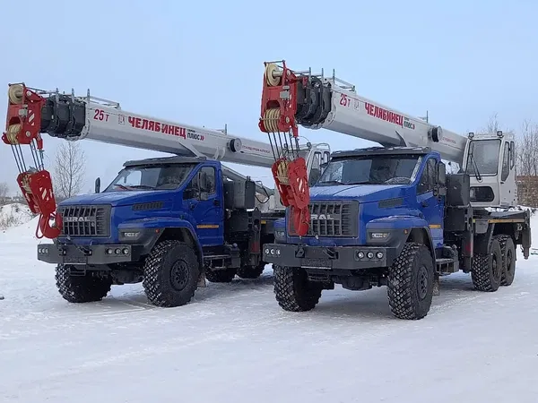 Автокран Челябинец КС-55732-25-28 на шасси УРАЛ Next