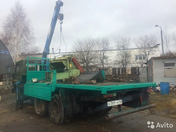 Бортовой грузовик с КМУ КамАЗ