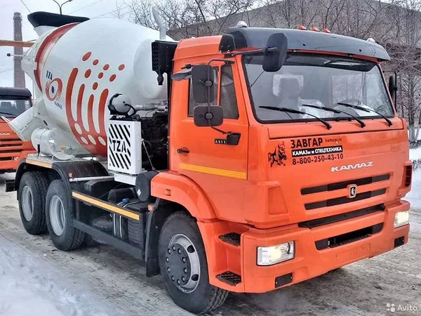 Автобетоносмеситель КамАЗ 65115