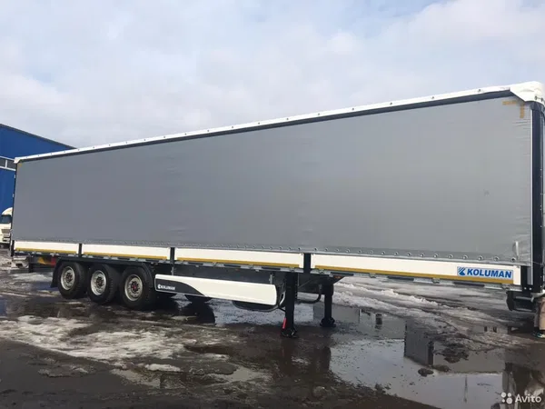 Тентованный полуприцеп Koluman