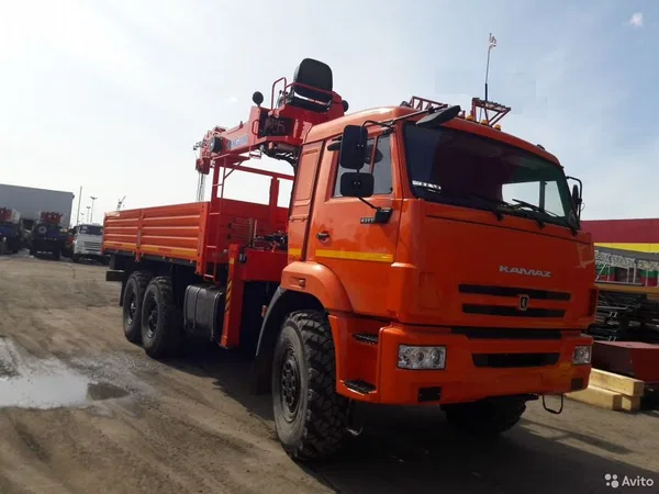 Бортовой грузовик с КМУ КамАЗ 43118