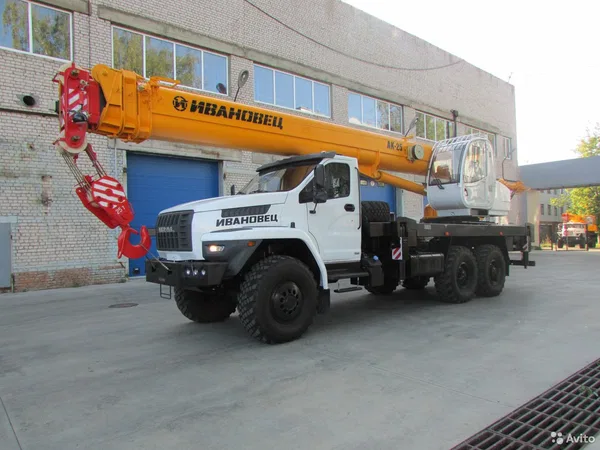 Автокран Ивановец КС-45717-2Р на шасси УРАЛ Next 4320