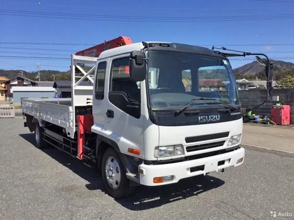 Бортовой грузовик с КМУ ISUZU Forward (F-Series)