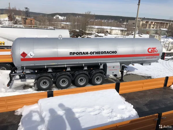 Полуприцеп газовоз GT7 ппцт-44