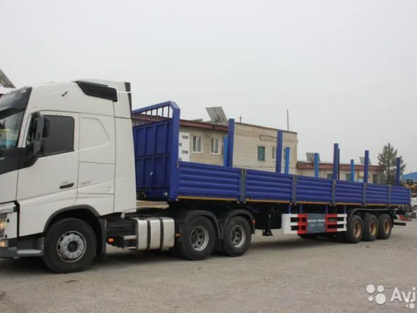 Бортовой полуприцеп AMUR LYR9600JS