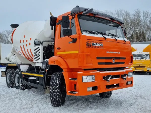Автобетоносмеситель КамАЗ 6520 с АБС ТЗА 9 куб. м.