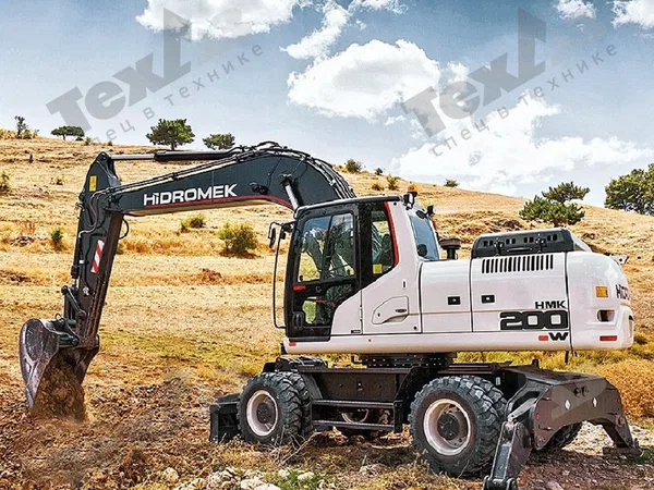 Колесный экскаватор Hidromek HMK 200W