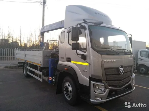 Бортовой грузовик с КМУ FOTON 1221