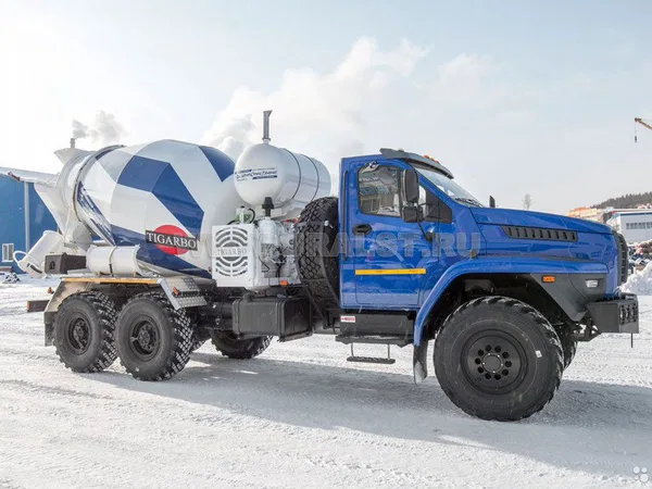 Автобетоносмеситель УРАЛ Next 4320 с АБС Tigarbo