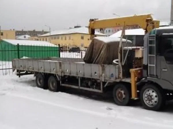 Бортовой грузовик с КМУ HINO FW с КМУ UNIC 500