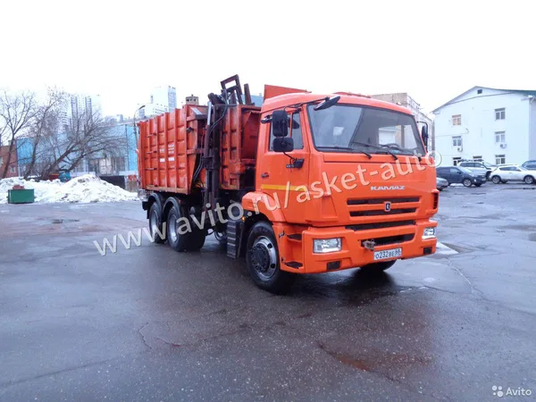 Мусоровоз РАРЗ МК-4451-08 на шасси КамАЗ 65115