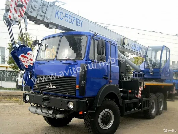 Автокран Машека КС-5571BY-Н-22 ЗУБР на шасси МАЗ 6302С5-529-080