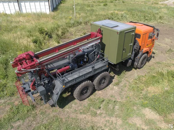 Мобильная буровая установка Геомаш ПБУ-2-314 на шасси КамАЗ 43118