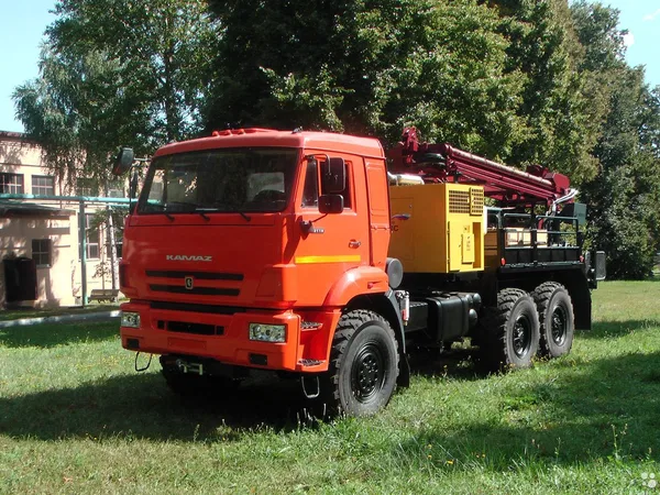 Мобильная буровая установка Геомаш ПБУ-2-314 на шасси КамАЗ 43118