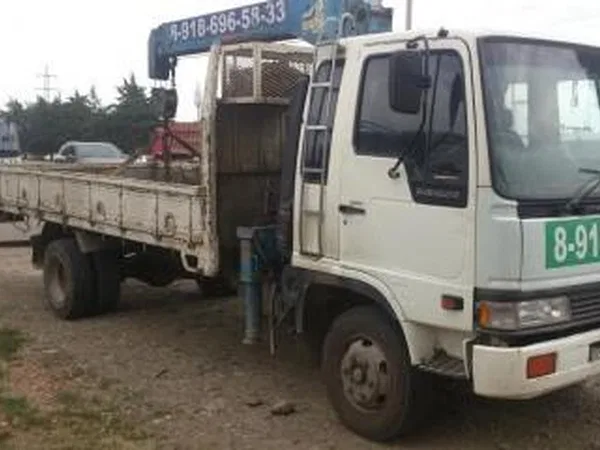 Бортовой грузовик с КМУ HINO 500 (Ranger)