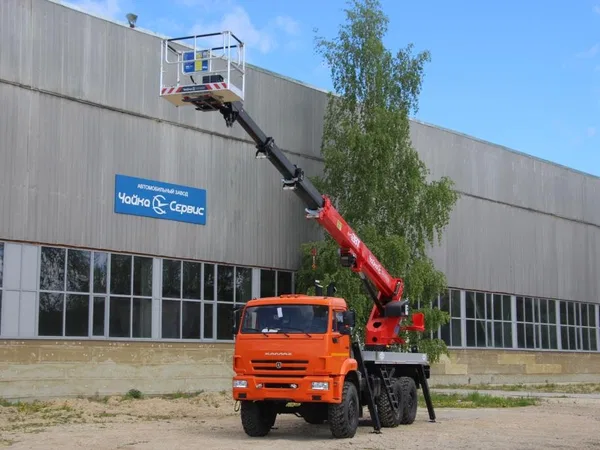 Автовышка КамАЗ 43118 (Чайка-Сервис)