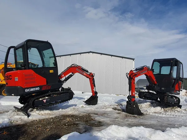 Мини-экскаватор Hitachi EX8