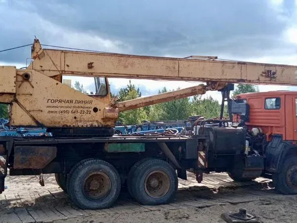 Автокран Галичанин КС-55713-1 на шасси КамАЗ 65115-65