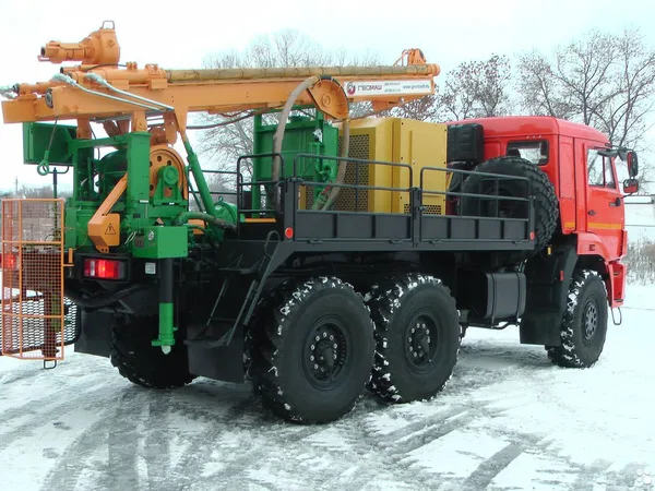 Мобильная буровая установка Геомаш ПБУ-2-314 на шасси КамАЗ 43118