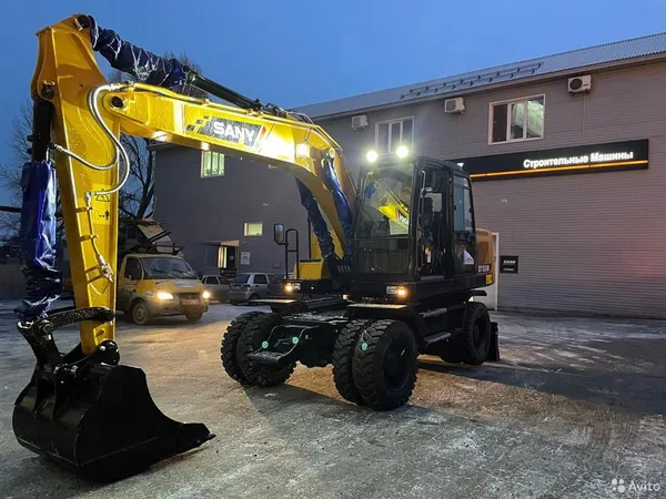 Колесный экскаватор Sany SY155W