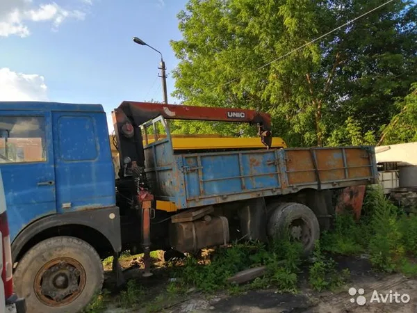 Бортовой грузовик с КМУ МАЗ с КМУ Unic