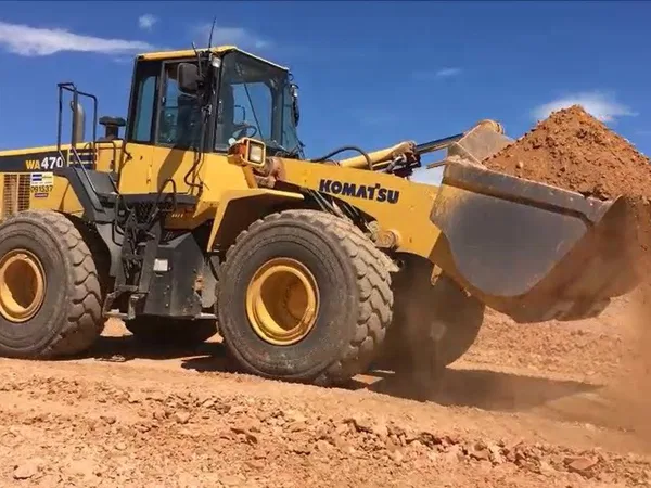 Фронтальный погрузчик Komatsu WA470-6