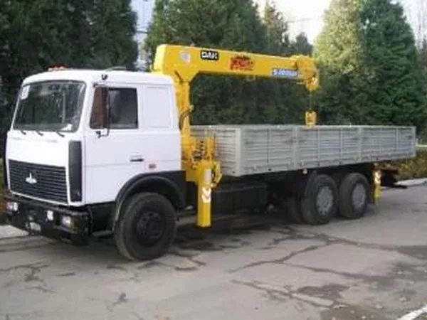 Бортовой грузовик с КМУ КамАЗ 532020