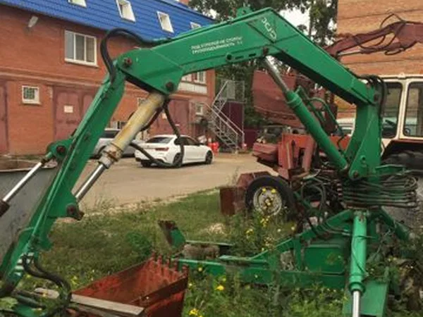 Экскаваторная установка ПЭФ-1Б грейферная