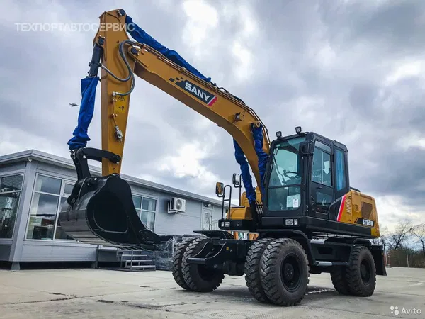 Колесный экскаватор Sany SY155W