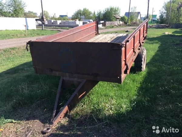 Тракторный прицеп (телега одноосная)