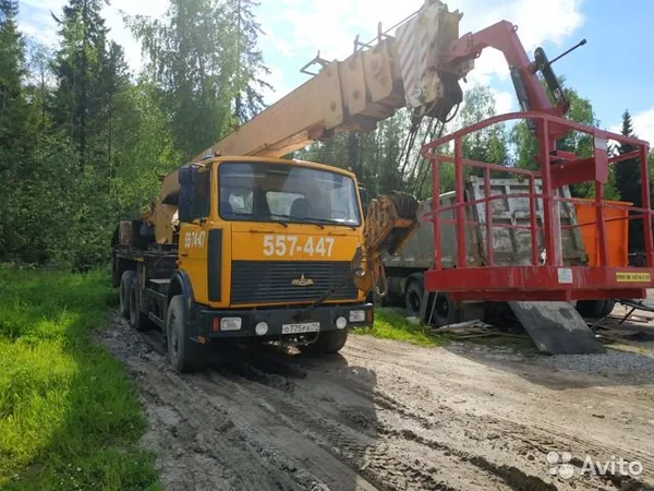 Автокран Машека КС-55727-7 на шасси МАЗ